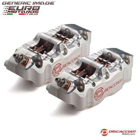 Yamaha R1 2007-2014 Discacciati Front Radial Calipers Silver Or Black ...