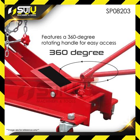 SP08203 1.5 Ton Transmission Floor Jack (Max Height 890MM) Jack ...