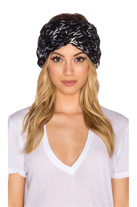 Eugenia Kim Lula Headwrap in Black & Blue | REVOLVE