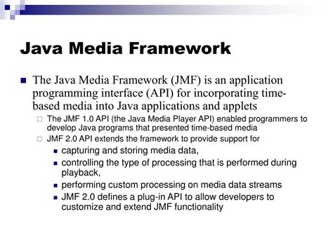 Image result for Java Media Framework