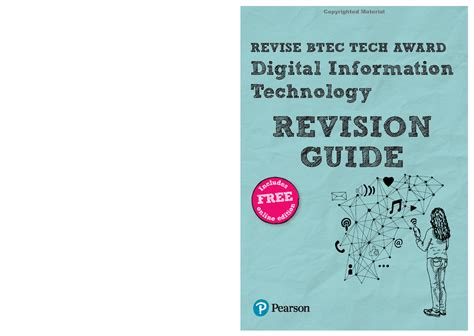 Revise BTEC Tech Award: Digital Information Technology Revision Guide ...
