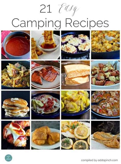 Food for Camping 的图像结果