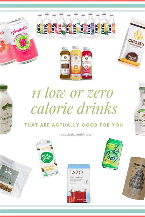 weight loss zero calorie drinks