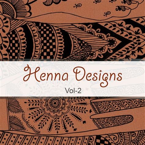 Buy Henna Designs Vol. 1 Ebook Mehndi Pattern Book With 25 Online in ...