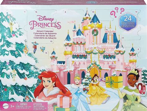 Disney Princess Advent Calendar, 24 Days of Surprises Exclusive New ...