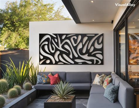 Outdoor Metal Wall Art [Large Size 2026] - VisualAlloy