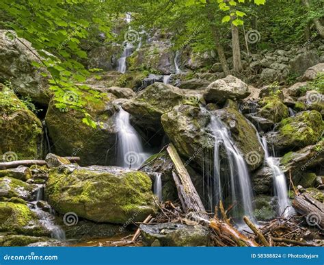 Dark Hollow Falls, Shenandoah National Park Stock Photo - Image of moss ...