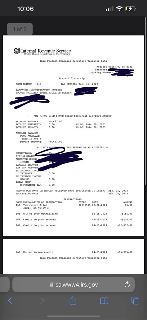 Wage and income transcript : r/IRS