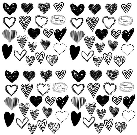 hearts clipart black and white 10 free Cliparts | Download images on ...