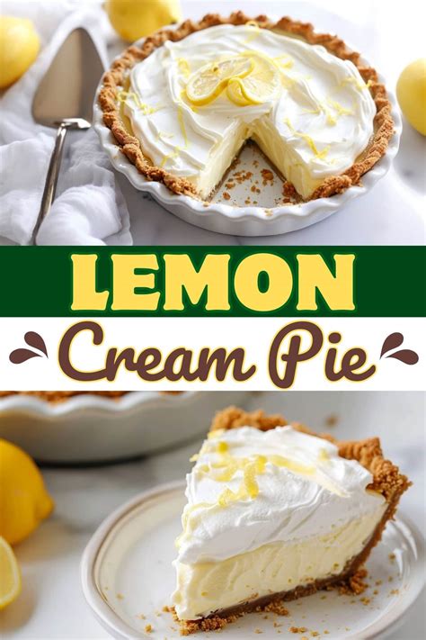 Lemon Cream Pie - Insanely Good