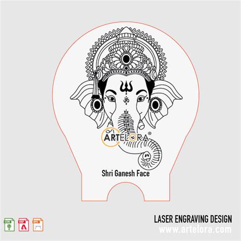 Laser Engraving Design of OM, God, Geometric Art, Goddess, Flowers ...