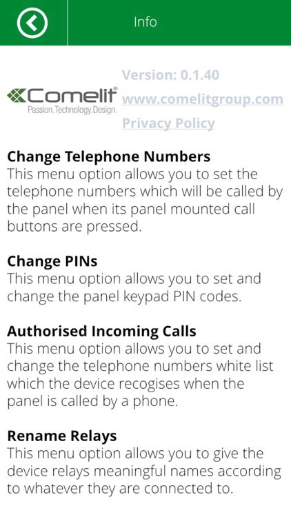 Image result for Functions On Comelit GSM Intercom System
