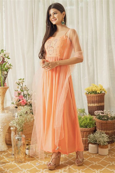 COREL OCTOPUS KURTA SET – Swish By Dolcy & Simran
