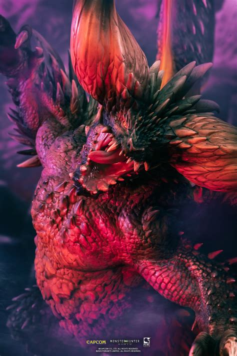 Monster Hunter World Nergigante Statue from PureArts