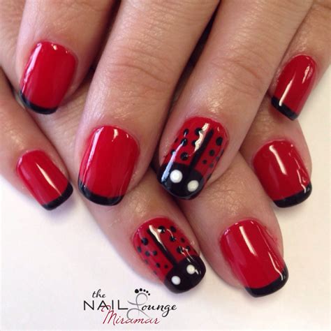 Pin by Tanja Bohm-Krüger on Nägel | Ladybug nails, Ladybug nail art ...