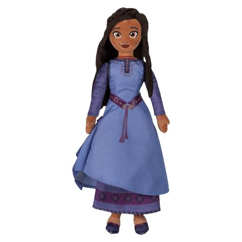 Disney Store Official Asha Plush Doll from Wish - Detailed 17-inch Soft ...