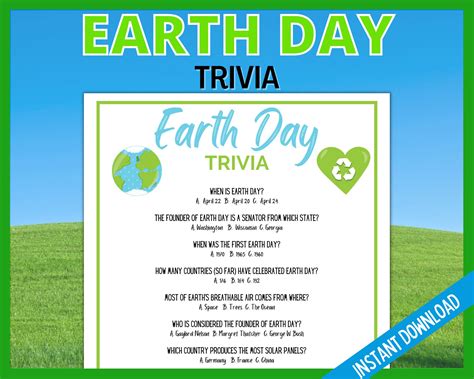 Earth Day Trivia