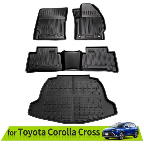 for-Toyota-Corolla-Cross-Floor-Mats-Trunk-Mat-Anti-Slip-Waterproof ...
