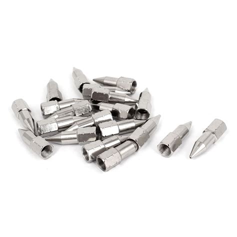 1/8BSP Female Thread Metal Conical Grease Gun Nipple Connectors 20 Pcs ...
