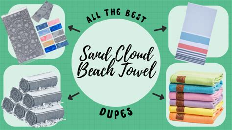 All the Best Sand Cloud Beach Towel Dupes :: Southern Savers