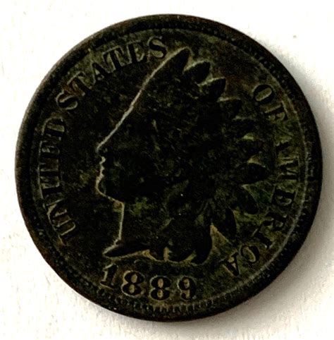 1889 INDIAN HEAD 1 CENT LOTS OF DETAIL | Property Room