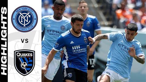 New York City FC vs. San Jose Earthquakes, Yankee Stadium, Bronx ...