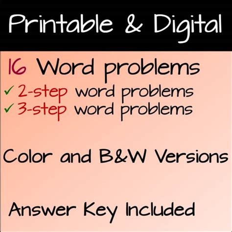 Multi-Step Decimal Word Problems 的图像结果