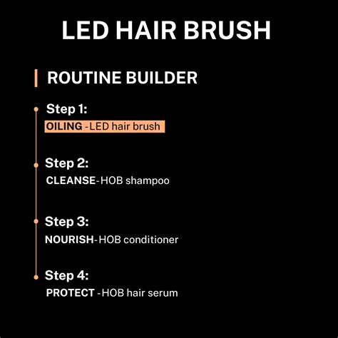 House of Beauty LED Hair Brush (5 in 1) – House Of Beauty India