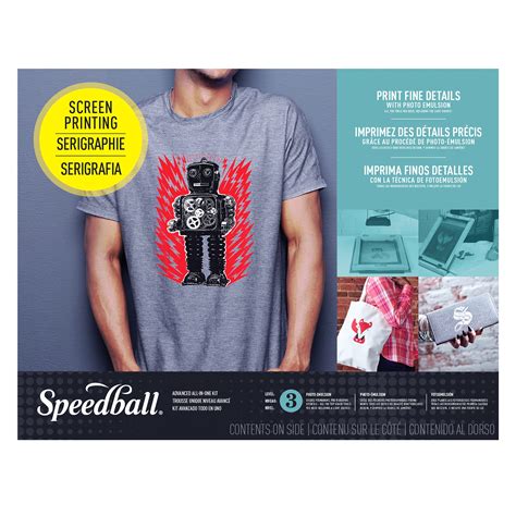 Buy Speedball Advanced All-in-One Silk Screen Printing Kit, (19-Piece ...