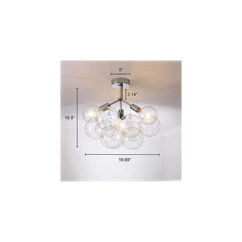 Buy KWOKING Lighting Modern Artistic Ceiling Lighting Fixtures 3 Lights ...