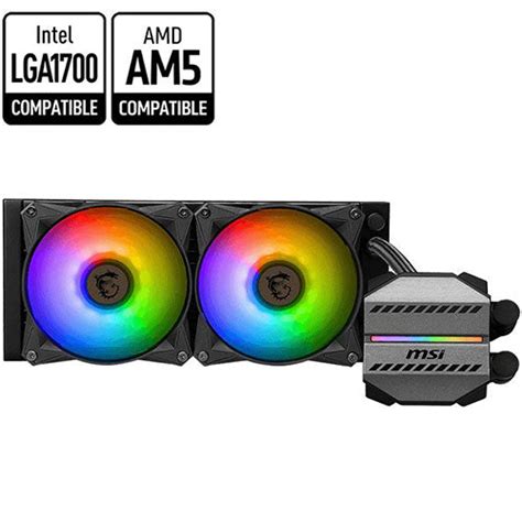 MSI MAG CoreLiquid M240 AIO Liquid Cooler (Black) – Mehta Brothers Shop