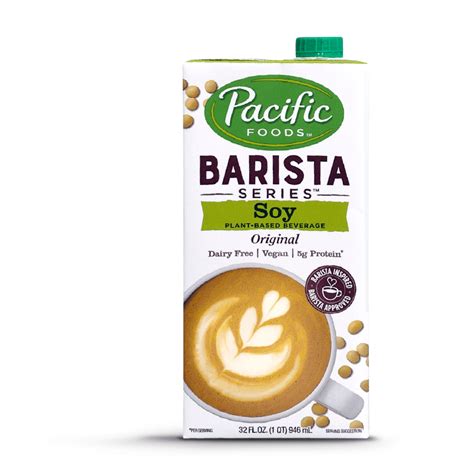 Pacific Foods Barista Series Soy Milk - 12 Cartons - Free Shipping – Barista Underground