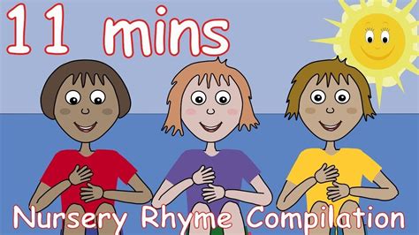 Wind the Bobbin Up and lots more Nursery Rhymes! 11 minutes! - YouTube