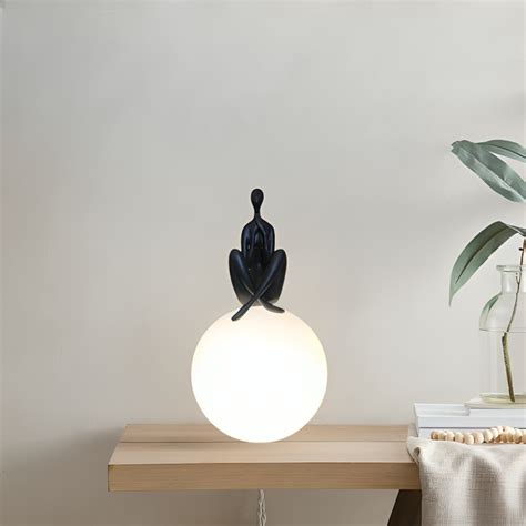 HDC Humanoid Sculpture Moon Table Lamp