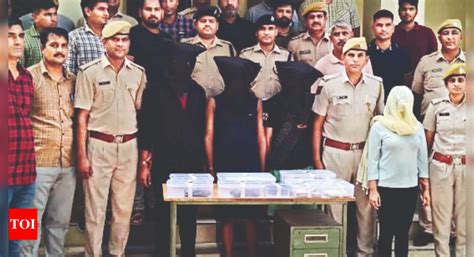 Bank Heist: Woman Among Four Held; Arms, Cash Seized | Jaipur News ...