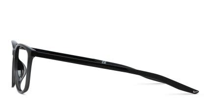 Nike 7284 Shiny Black Prescription Eyeglasses