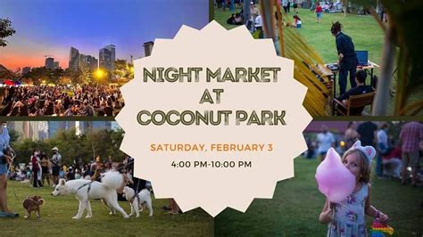 NIGHT MARKET AT COCONUT PARK, Coconut Park, Phnom Penh, 3 February 2024 ...