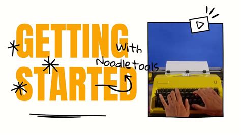 Image result for Noodletool Tutorial