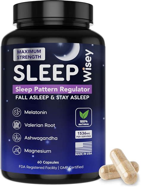 Amazon.com: Wisey Natural Sleep Aid - Promotes Healthy Sleep and Relaxation - Herbal Sleep ...