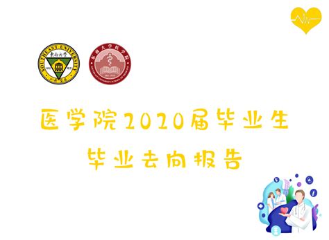 院系毕业去向 | 医学院2020届毕业生毕业去向报告_占比