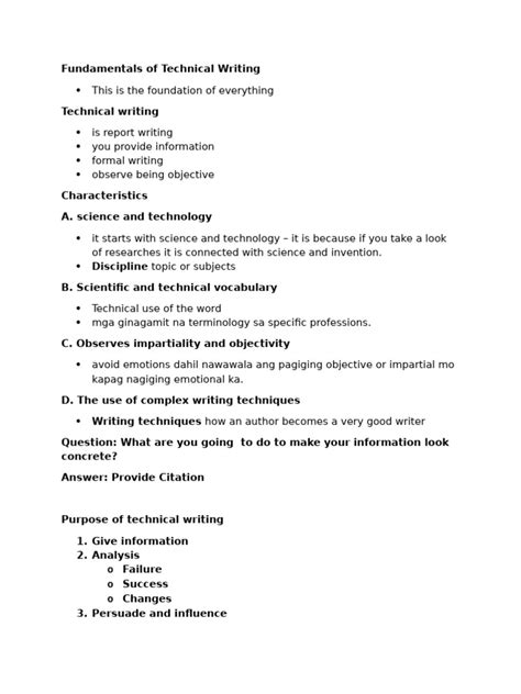 Image result for Technical Writing Guide