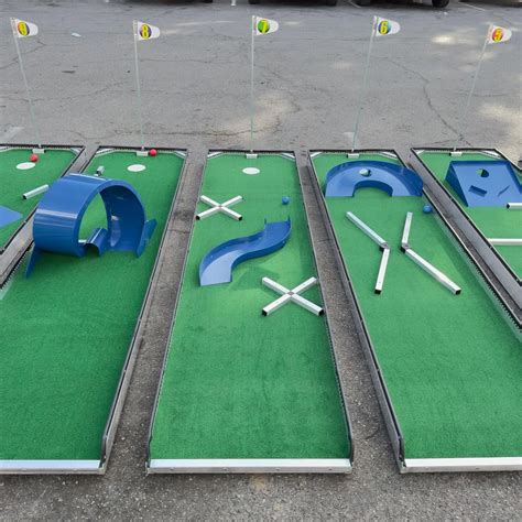 9 Hole LED Mini Golf Rental #minigolf #ledminigolf #9holeminigolf # ...