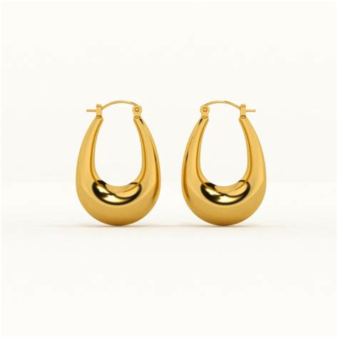 Hoop Earrings for Women – Gold, Diamond & Pearl – PALMONAS