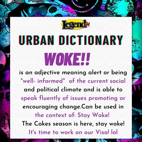Legend Fm Urban Dictionary – WOKE!! - Legend FM