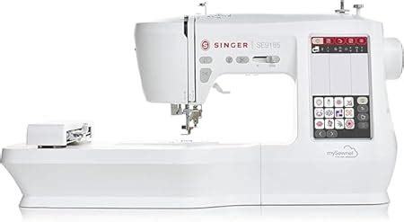 SINGER SE9185 Computerized Embroidery Sewing Machine with Wi-Fi Enabled ...
