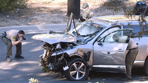 Tiger Woods Injured in Car Accident