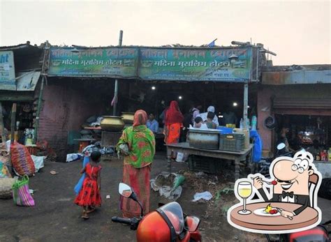 Menu at Modina Muslim Hotel, Jafrabad