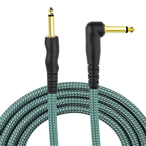 NUOSIYA 10 Ft Electric Guitar Cable Instrument Cables, pro Gold-Plated ...