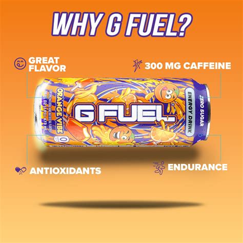 GFuel G Fuel Energy Drink, Orange Creamsicle, Sugar Free India | Ubuy