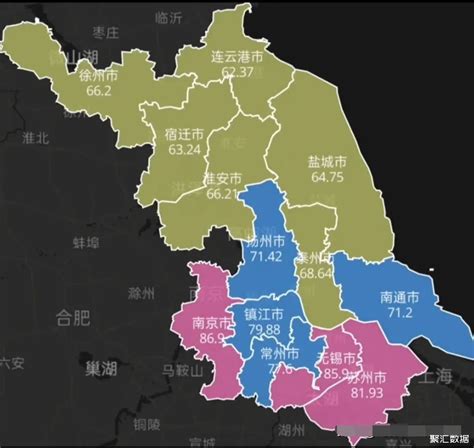 【数据可视化】2021上半年江苏各市人均GDP排名_哔哩哔哩_bilibili